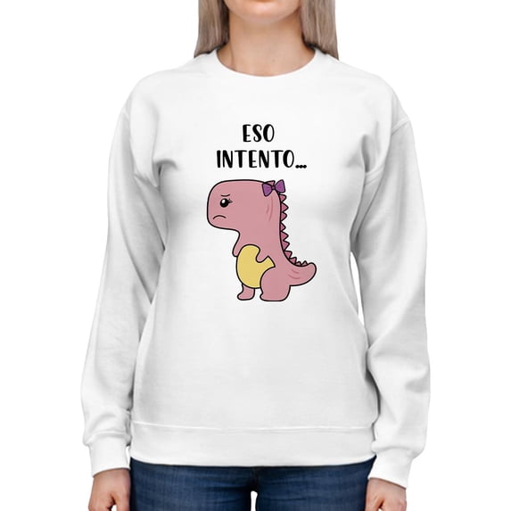 I'm Trying Sweatshirt Women -Smartprints Designs, Female Medium