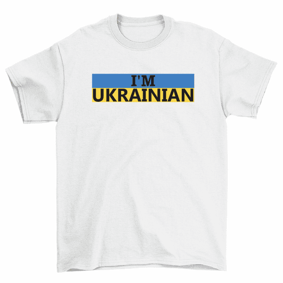 I'm Ukrainian Ukraine T-Shirt Men Women