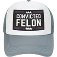 I'm Voting for The ConvictedsFelons Mesh Cap Pro Trump for President