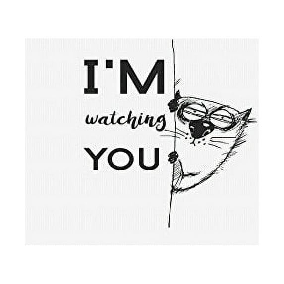 I'm Watching You Mouse Pad Gaming Mousepad 9.84"(L) x 7.87"(W)