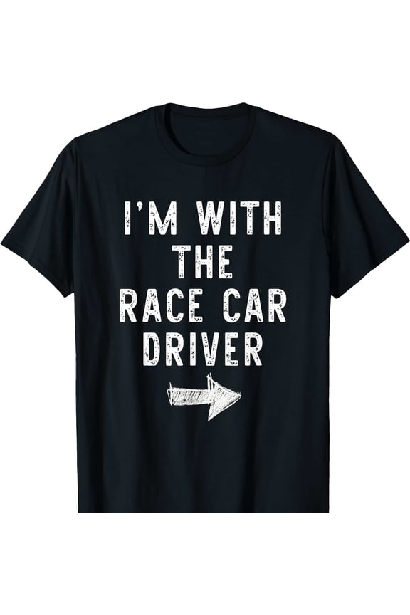 I'm With Race C1Ar Drr Costume Halloween Couple RaceC1Ar T-S1Hirt Aesthetic Y2K