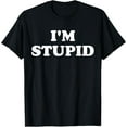 thumbnail image 1 of I'm With Stupid Funny Matching Couples Sarcastic T-Shirt, 1 of 4