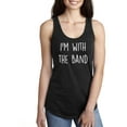thumbnail image 1 of I'm With The Band Racerback Tank, 1 of 2