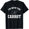 thumbnail image 1 of I'm With The Carrot Farmers Botanists Vegans T-Shirt, 1 of 4