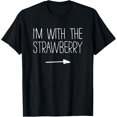 thumbnail image 1 of I'm With The Strawberry Shirt Adult Kids Men Women Costume T-Shirt, 1 of 4