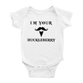 thumbnail image 1 of I'm Your Huckleberry Funny Baby Newborn Clothes Bodysuits, 1 of 5