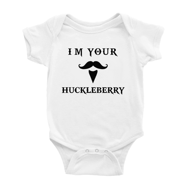 I'm Your Huckleberry Funny Baby Newborn Clothes Bodysuits