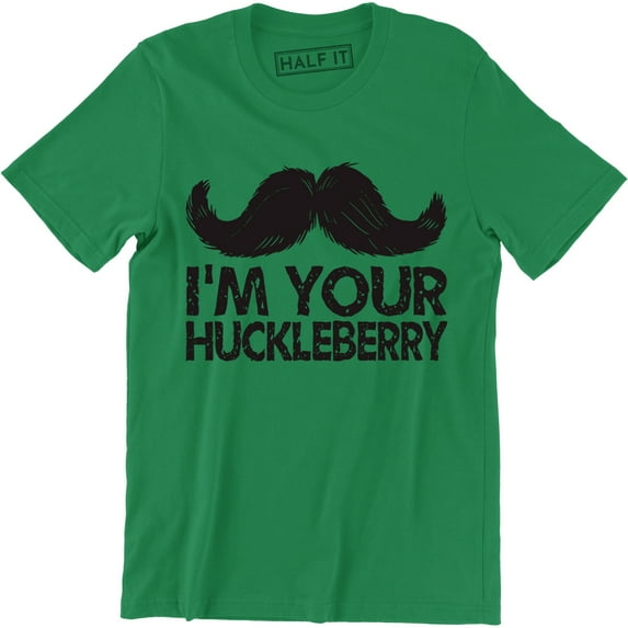 I'm Your Huckleberry Men's Mustache Harry Gentlemen T-Shirt