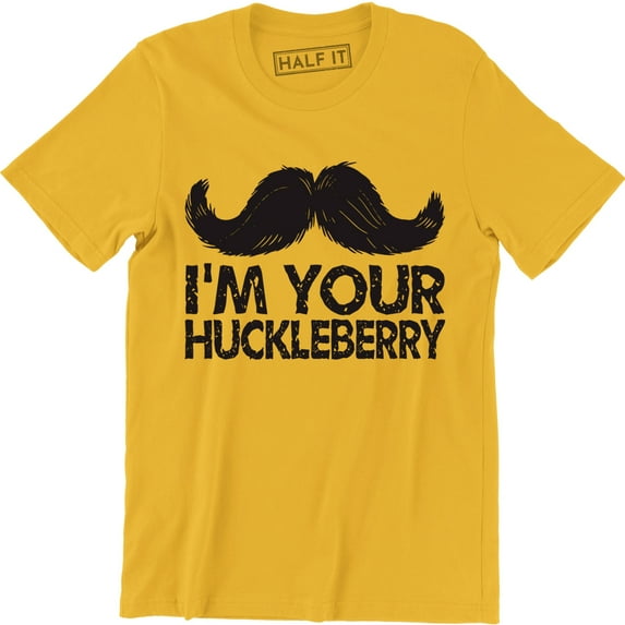 I'm Your Huckleberry Men's Mustache Harry Gentlemen T-Shirt