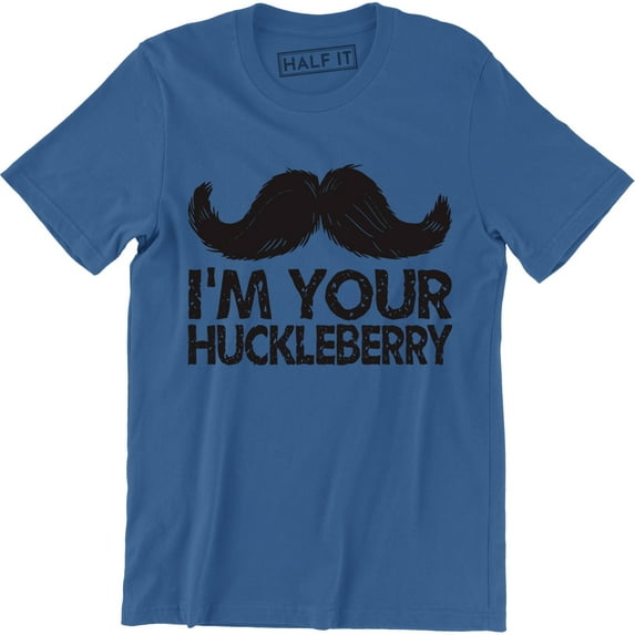 I'm Your Huckleberry Men's Mustache Harry Gentlemen T-Shirt