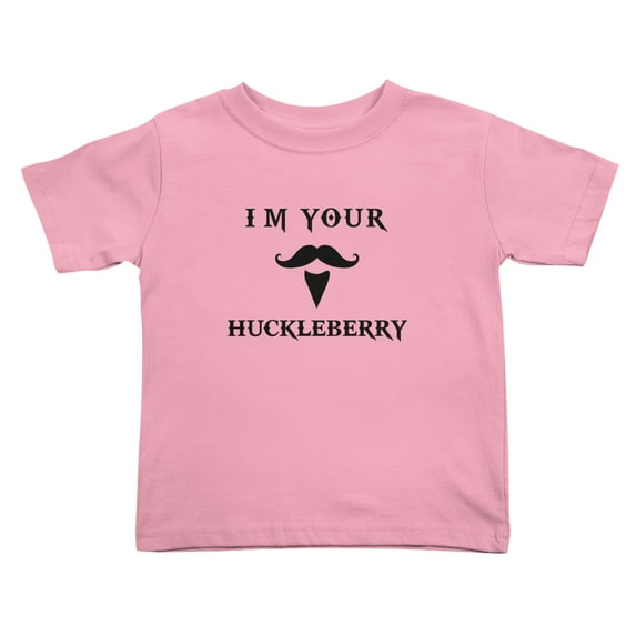 I'm Your Huckleberrys Funny Toddler T Shirts for Boys Girls (Pink, Youth M)