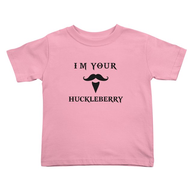I'm Your Huckleberrys Funny Toddler T Shirts for Boys Girls (Pink, Youth M)