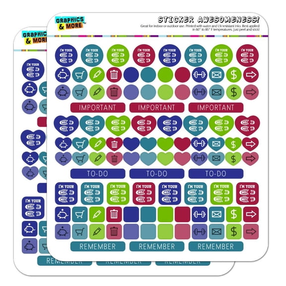I'm Your Soul Sole Mate Planner Calendar Scrapbooking Crafting Sticker Set