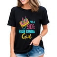 thumbnail image 1 of I'm a 90's R&B Kinda Girl Womens T-Shirt Music Gift Tops Black 3X-Large, 1 of 4