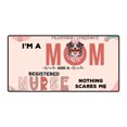 thumbnail image 1 of I'm a Australian Shepherd Mom and a Registered Nurse Nothing Scares Me Desk Mat Full Keyboard Mouse Pad Aussie Dog Lover Gifts Large Mousepad - 00002, 1 of 5