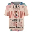 thumbnail image 1 of I'm a Chihuahua Mom and a Registered Nurse Nothing Scares Me All Over Print 3D Baseball Shirt Dog Lover Gifts Idea Softball Sport - 00002, 1 of 6