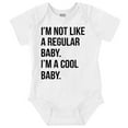 thumbnail image 1 of I'm a Cool Baby Funny Movie Quote Romper Boys or Girls Infant Baby Brisco Brands 24M, 1 of 6