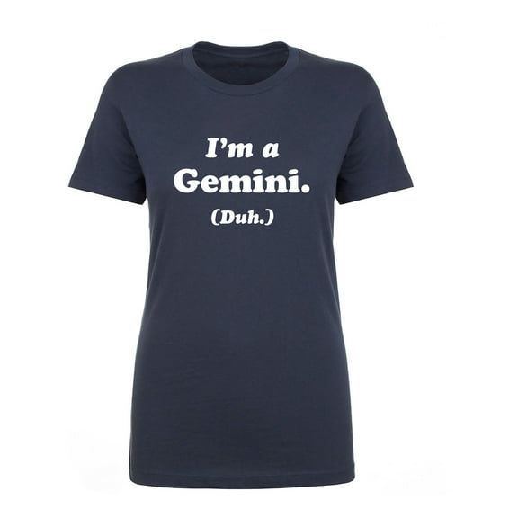 I'm a Gemini. (Duh.) Womens crewneck tee