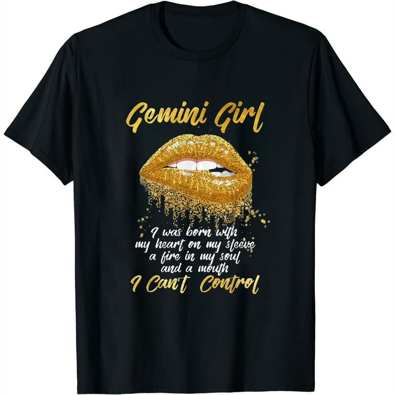 I'm A Gemini Girl Shirt Funny Birthday T-Shirt For Women I'm A Gemini Girl Shirt Funny Birthday T-Shirt For Women