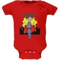 thumbnail image 1 of I'm a Girl What's Your Superpower Soft Baby One Piece Red 3-6 M, 1 of 1