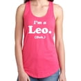 thumbnail image 1 of I'm a Leo. (Duh.) Racerback Tank, 1 of 2