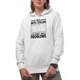 thumbnail image 1 of I'm a Math Teacher Of Course I Have Problems, Mathematics Professor or Mathematician, White Hooded Sweatshirt or Hoodie, Small, 1 of 5