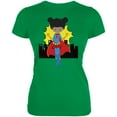 thumbnail image 1 of I'm a Mom What's Your Super Power Juniors Soft T Shirt Irish Green LG, 1 of 1