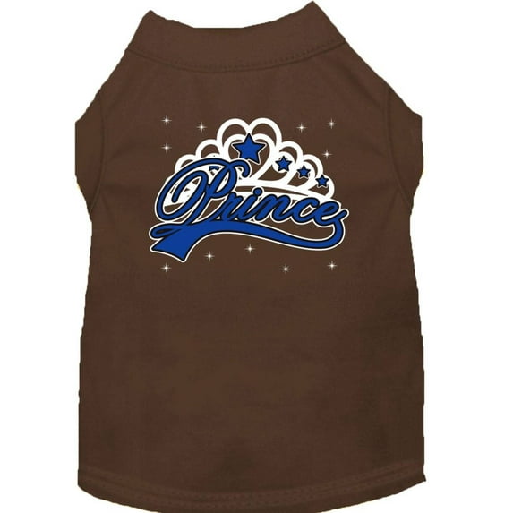 I'm a Prince Screen Print Shirts Brown XS (8)
