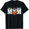 thumbnail image 1 of I'm a Proud Basketball Soccer Mom Shirt Combined Sports T-Shirt Black 3X-Large, 1 of 3