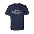 thumbnail image 1 of I'm a Sagittarius. (Duh.) Adult Short Sleeve T-shirt, 1 of 4