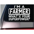 thumbnail image 1 of I'm a farmer sticker decal *E137* tractor plow combine crops farm tiller garden, 1 of 1