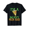 thumbnail image 1 of I'm a scary pizza slice Easy Halloween Costume Pizza Lover T-Shirt, 1 of 5