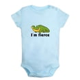 thumbnail image 1 of I'm fierce Funny Rompers For Babies, Animal Crocodile Pattern Jumpsuit, Newborn Baby Unisex Bodysuits, Infant Jumpsuits, Toddler 0-24 Months Kids One-Piece Oufits, 1 of 5