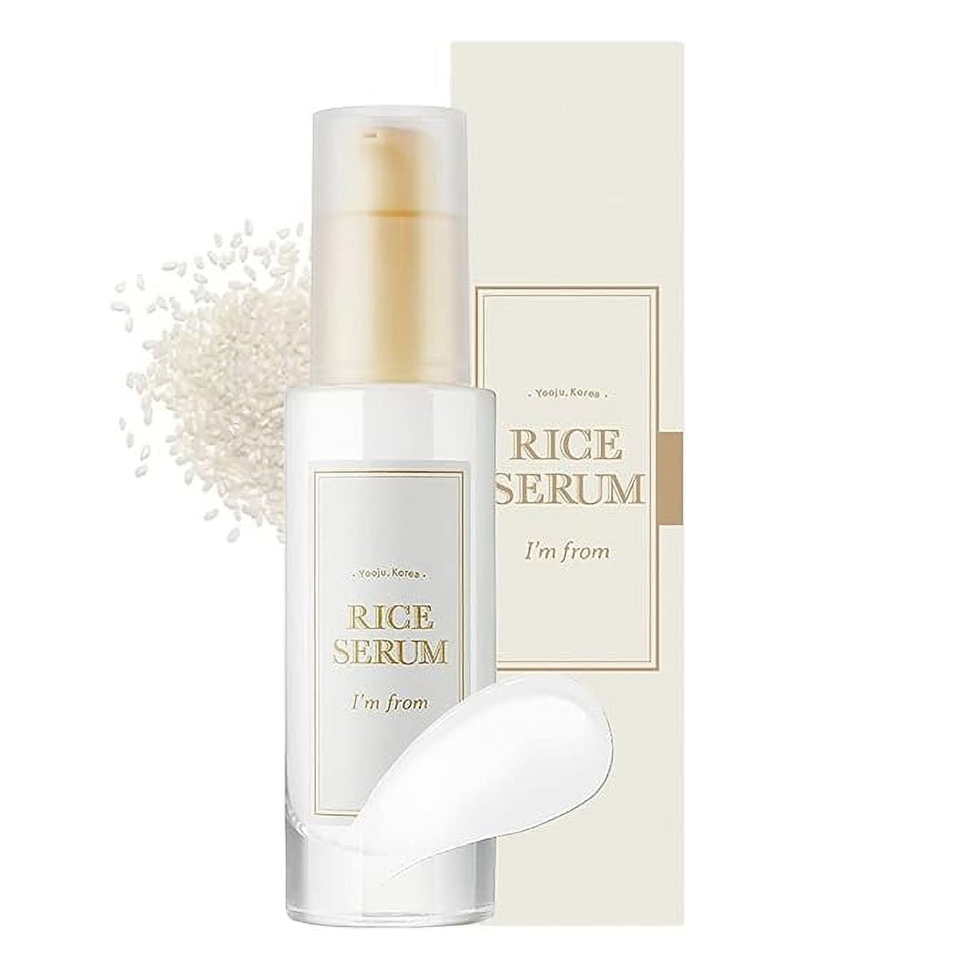 [I'm from] Rice Serum 1.01 fl oz (30ml) | 73% Fermented Rice Embryo Extract, All Skin Type, Improve Hyperpigmentation, Boost Collagen, Vitality,Vitamin B, Healthy Glow