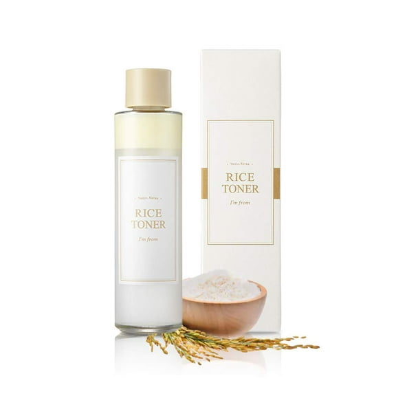 [I'm from] Rice Toner 5.07 fl oz (150ml) | 77.78% Rice Extract, Glow Essence with Niacinamide, Hydrating for Dry Skin, Vegan