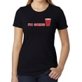 thumbnail image 1 of I'm going solo Ladies funny T-shirts, Beer T-shirts, Graphic T-shirts for Women - Black MH200WFUN S7 XS, 1 of 3