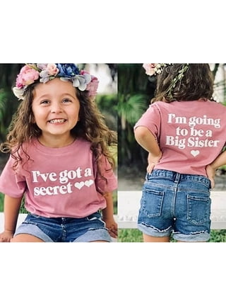 I am a big sister t shirt discount