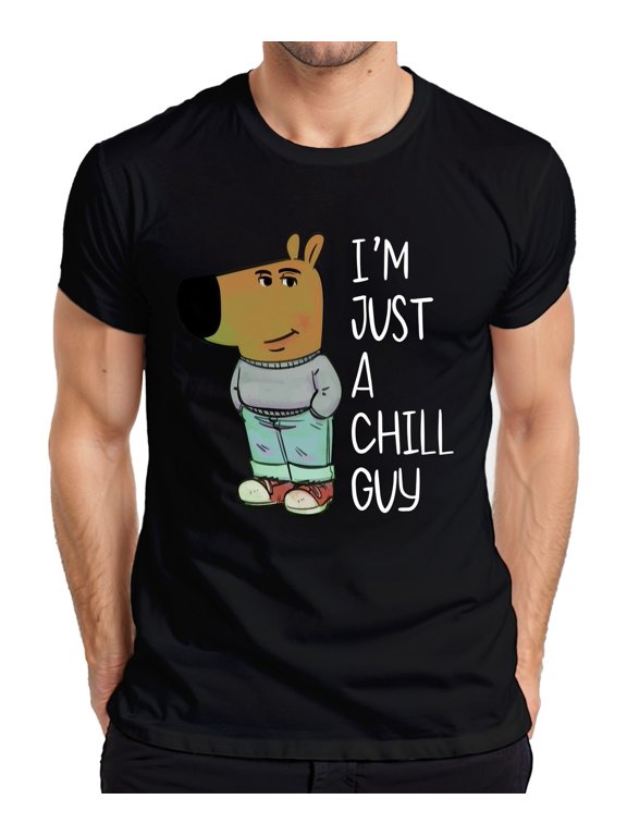 I'm just a chill guy neuer Charakter Chill-Typ - Meme Fun Herren T-Shirt