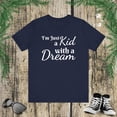 thumbnail image 1 of I'm just a kid with a dream inspirational motivational Unisex T-shirt, 1 of 5