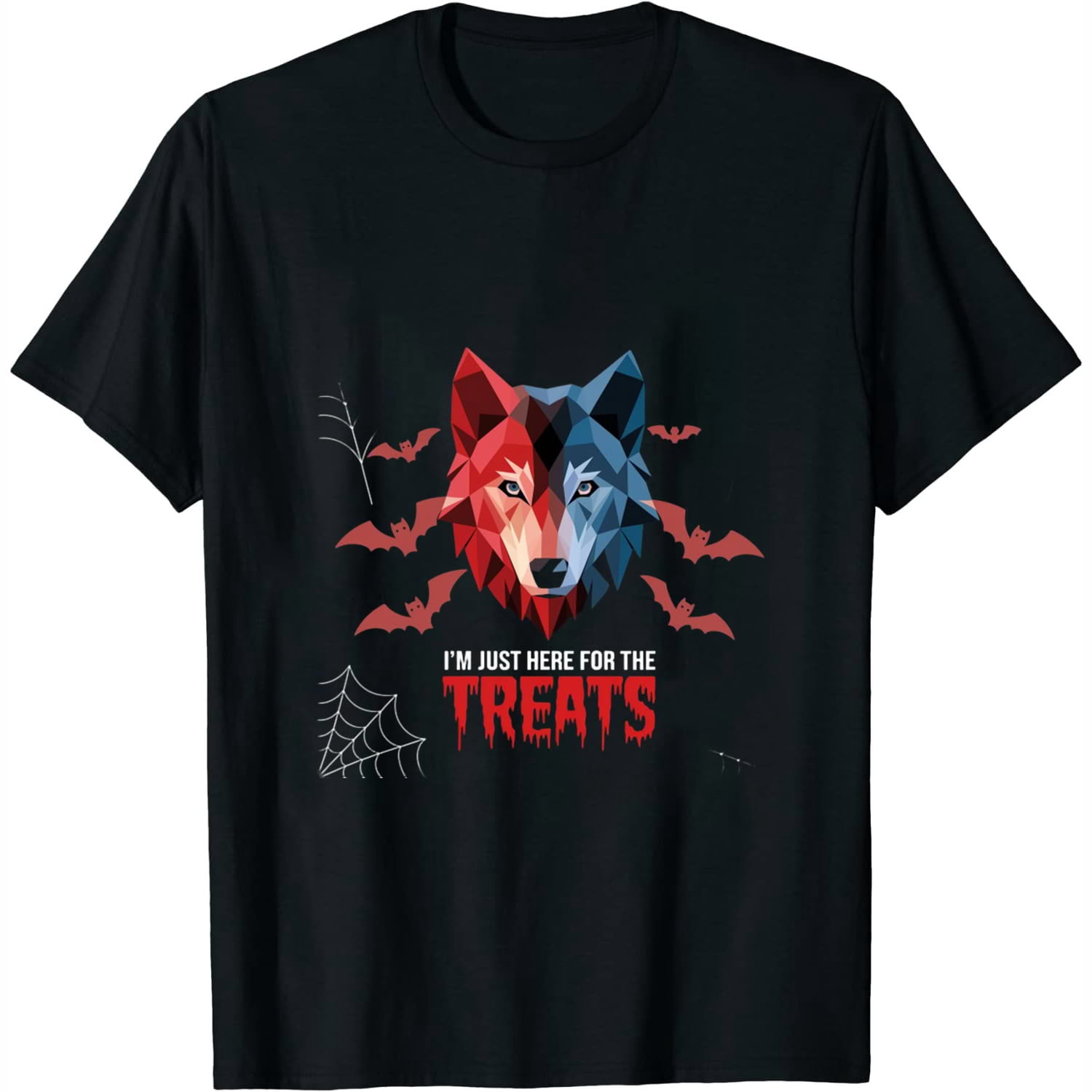 I’m just here for the treats Dog Enthusiast Gifts Lazy Halloween