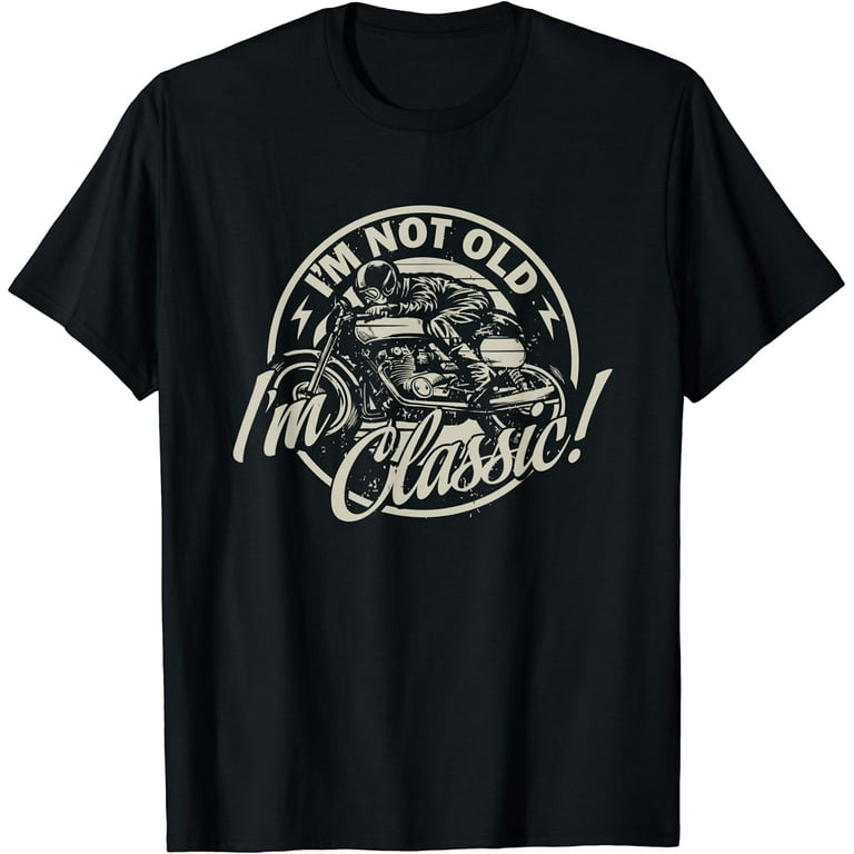 Retro motorcycle tee shirts online