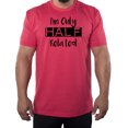 thumbnail image 1 of I'm only half related- Family Reunion Men's T-shirts - Heather Red MH200FAM S57 2XL, 1 of 3
