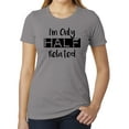 thumbnail image 1 of I'm only half related- Family Reunion Woman's T-shirts - Heather Grey MH200WFAM S57 3XL, 1 of 3