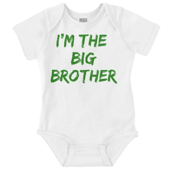 I'm the Big Brother Siblings Bodysuit Jumper Boys Infant Baby Brisco Brands 18M