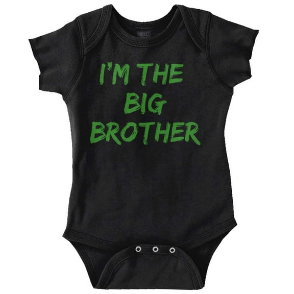 I'm the Big Brother Siblings Bodysuit Jumper Boys Infant Baby Brisco Brands 24M