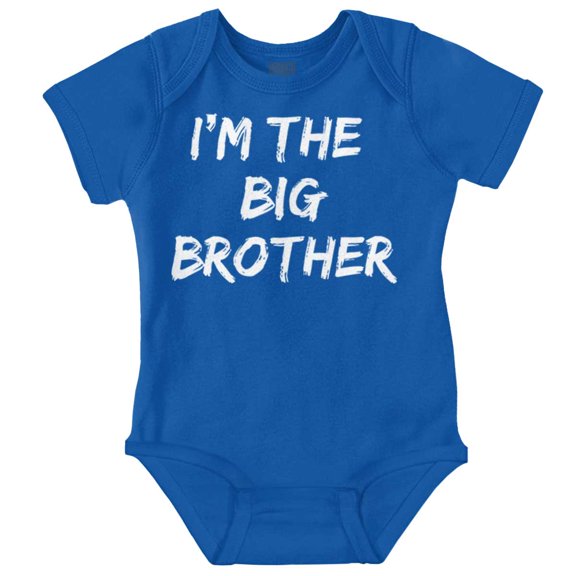 I'm the Big Brother Siblings Bodysuit Jumper Boys Infant Baby Brisco Brands 6M