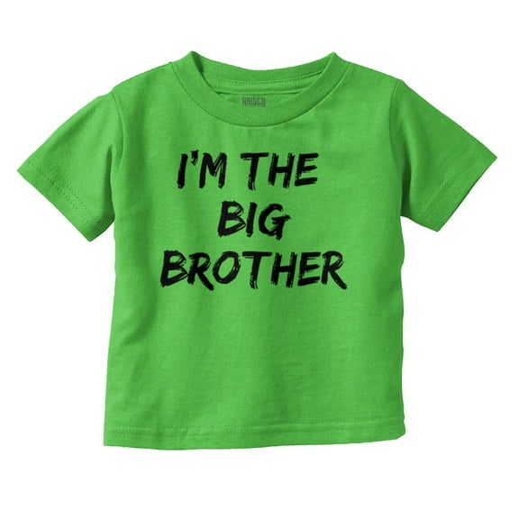 I'm the Big Brother Siblings Youth T Shirt Tee Boys Infant Toddler Brisco Brands 2T