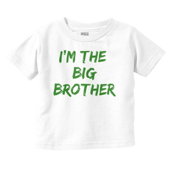 I'm the Big Brother Siblings Youth T Shirt Tee Boys Infant Toddler Brisco Brands 6M