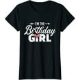thumbnail image 1 of I'm the Birthday Daughter Girl Matching Family T-Shirt, 1 of 3