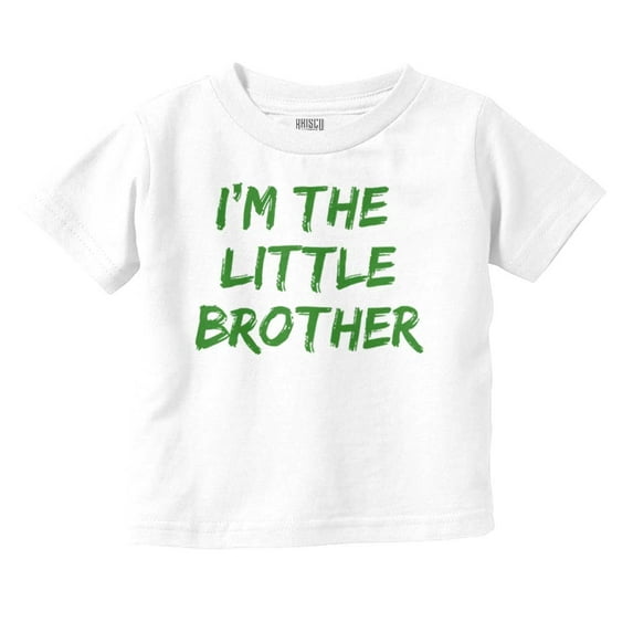 I'm the Little Brother Siblings Youth T Shirt Tee Boys Infant Toddler Brisco Brands 2T